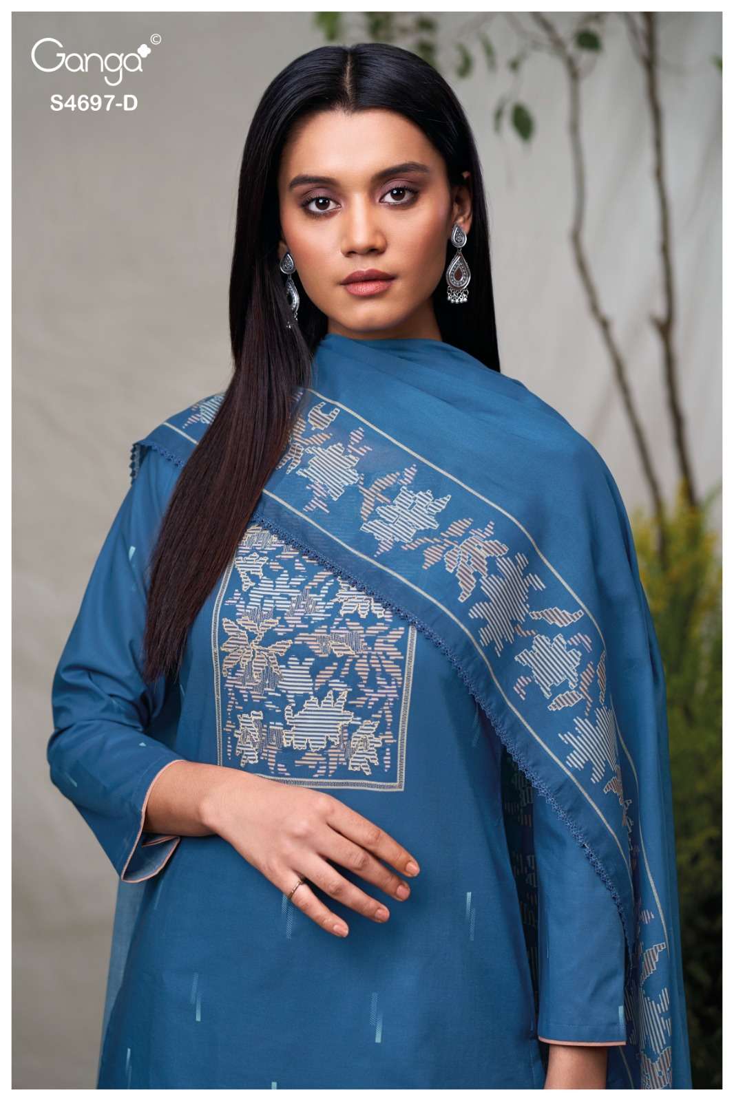 Ganga Fashion Bivanshi 4697 Premium Cotton Dress Material