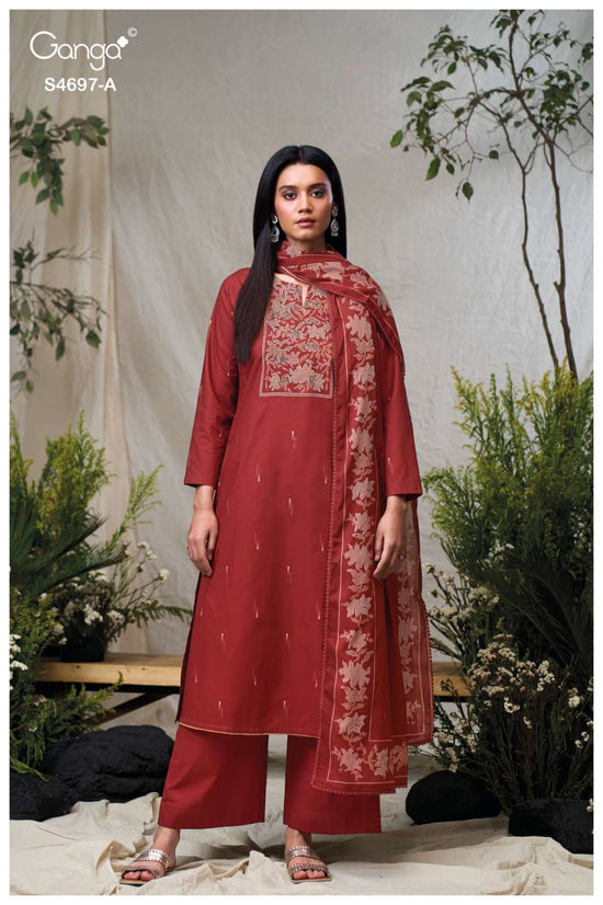 Ganga Fashion Bivanshi 4697 Premium Cotton Dress Material