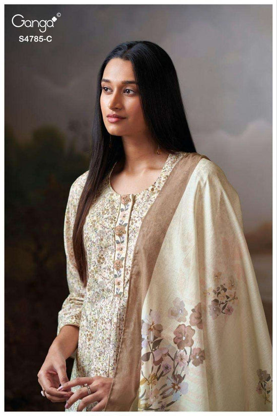 Ganga Fashion Brahvii 4785 Cotton Dress Material