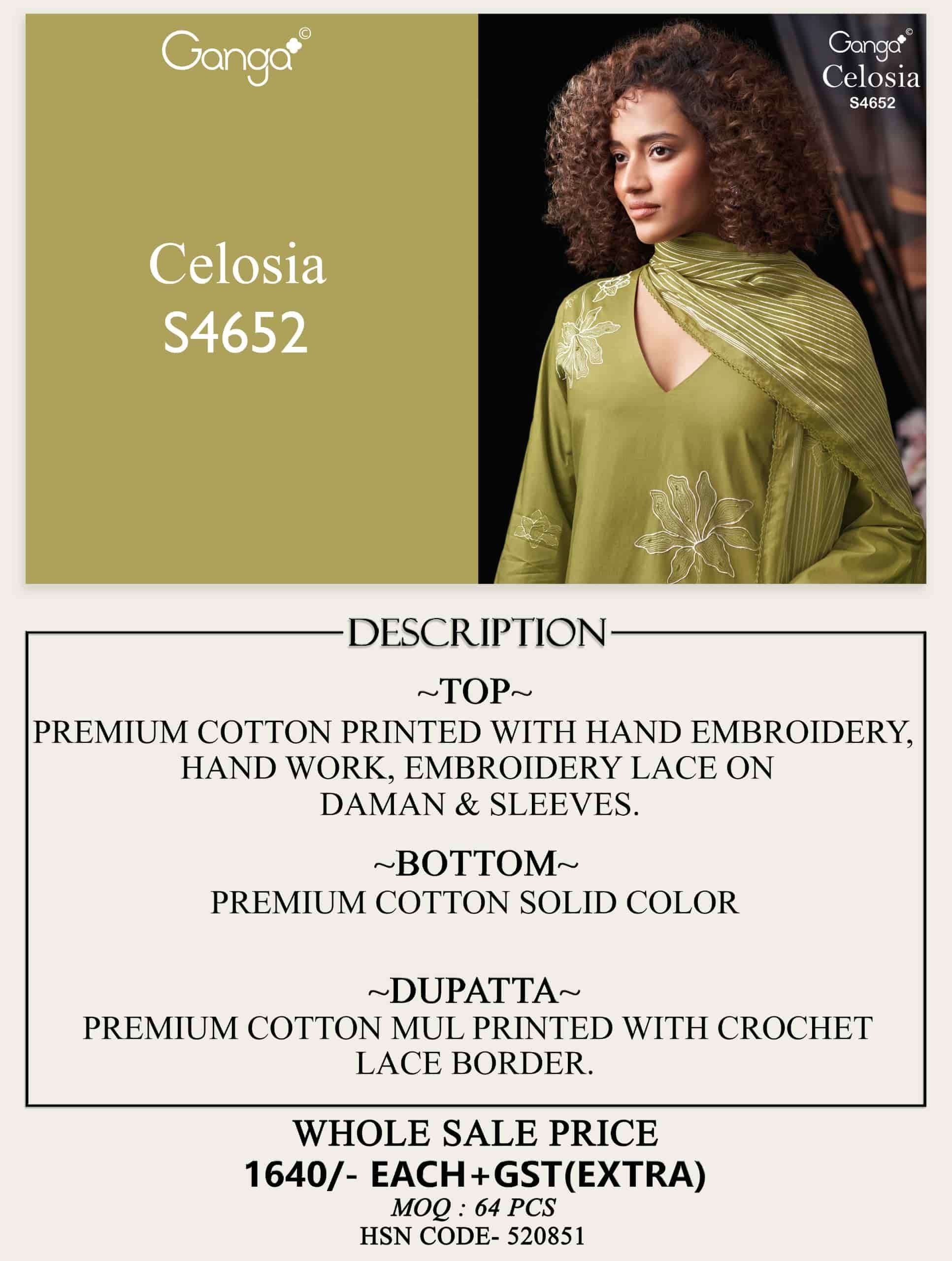 Ganga Fashion Celosia 4652 - Amrah Wholesale