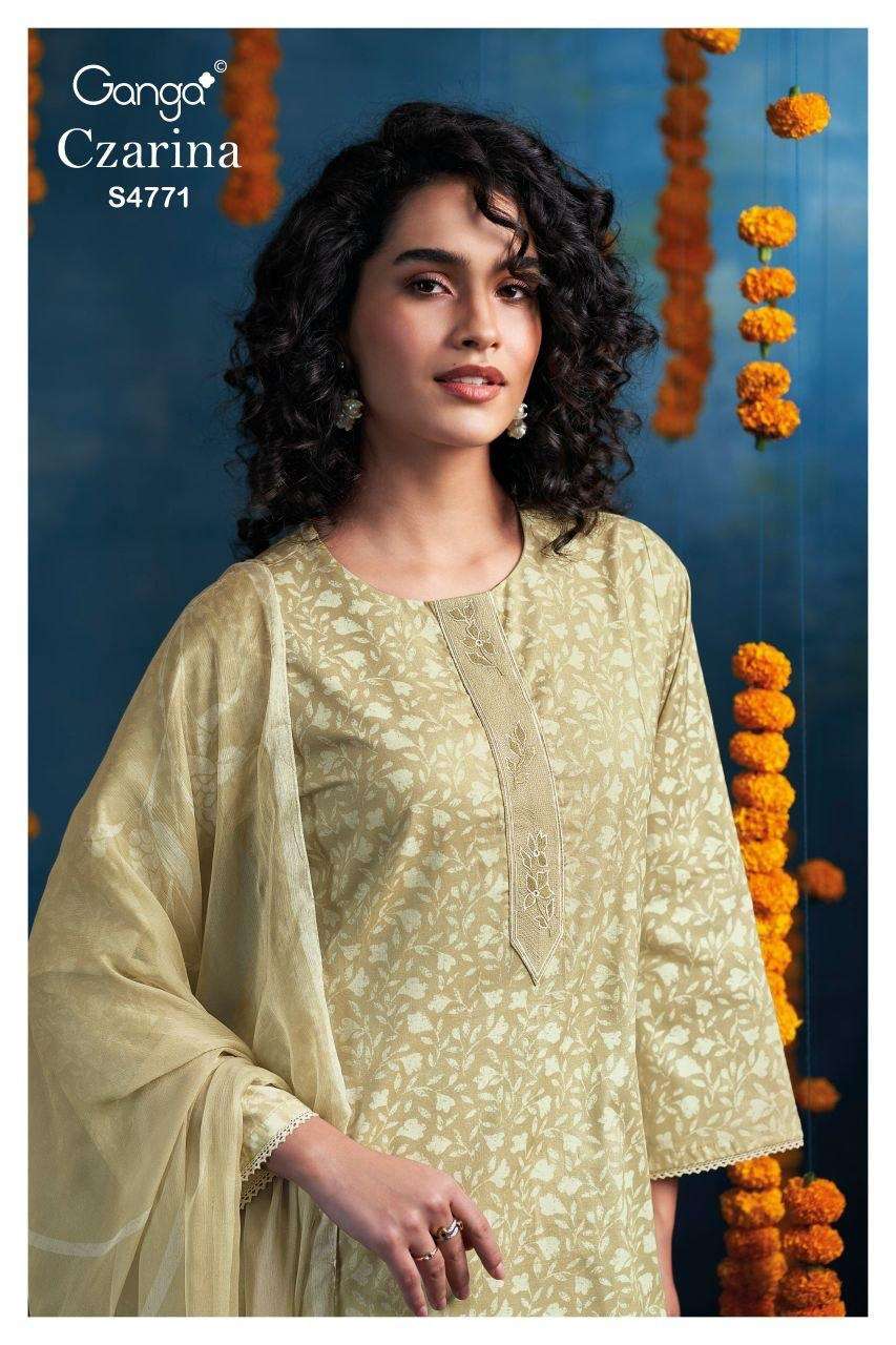Ganga Czarina 4771 Dress Material - Amrah Wholesale