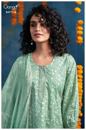 Ganga Czarina 4771 Dress Material - Amrah Wholesale