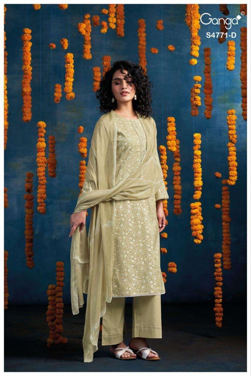 Ganga Czarina 4771 Dress Material - Amrah Wholesale