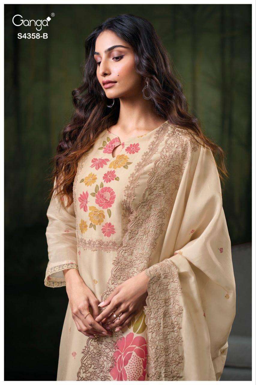 Ganga Fashion Deempi 4358
