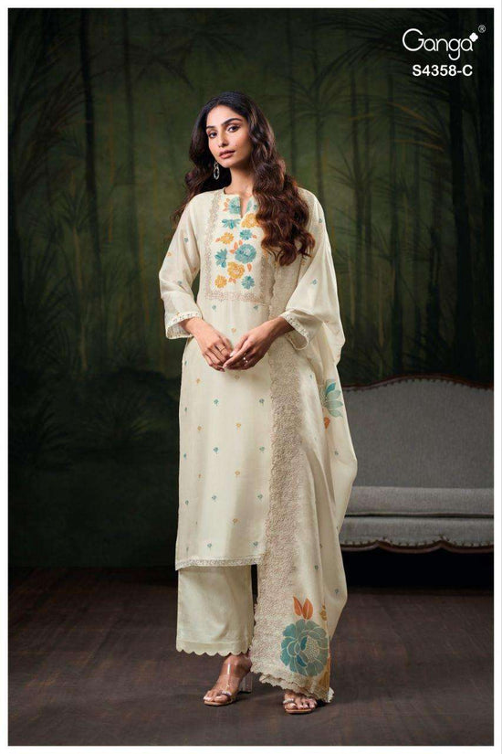 Ganga Fashion Deempi 4358