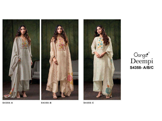 Ganga Fashion Deempi 4358