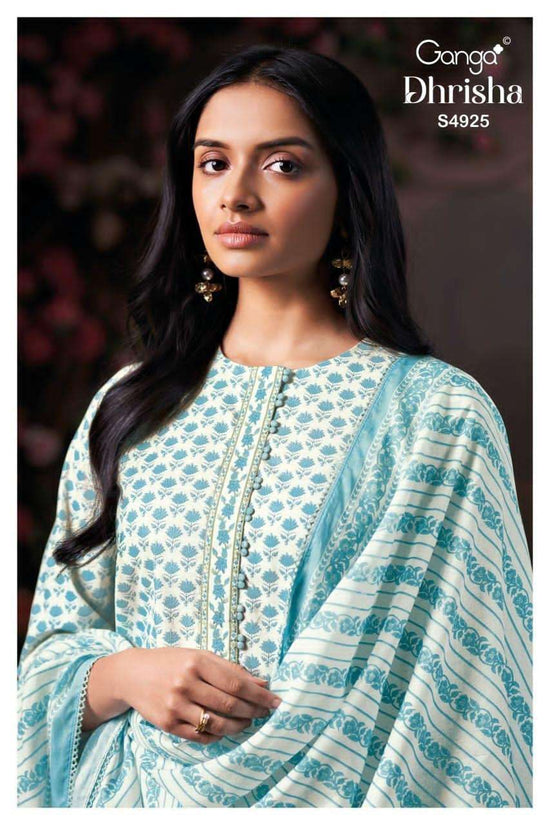 Ganga Dhrisha 4925 Premium Cotton Dress Material