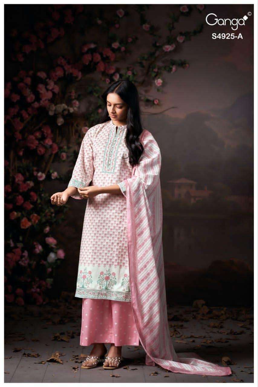 Ganga Dhrisha 4925 Premium Cotton Dress Material