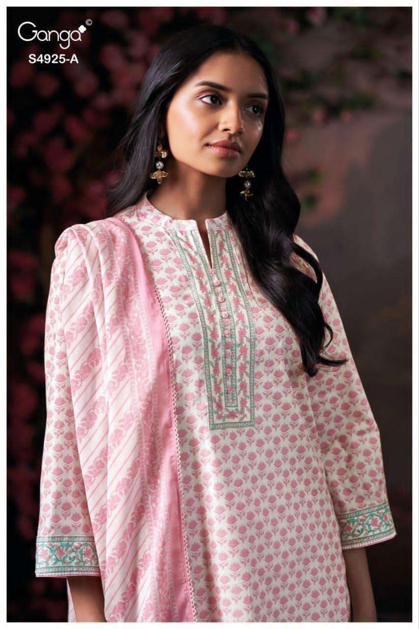 Ganga Dhrisha 4925 Premium Cotton Dress Material