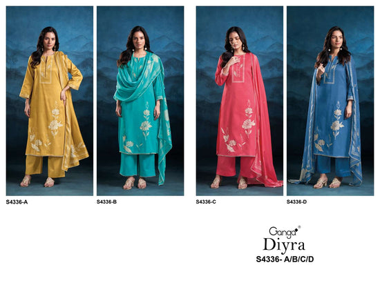 Ganga Fashion Diyra 4336