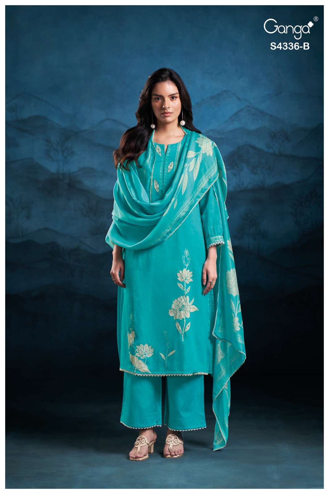 Ganga Fashion Diyra 4336