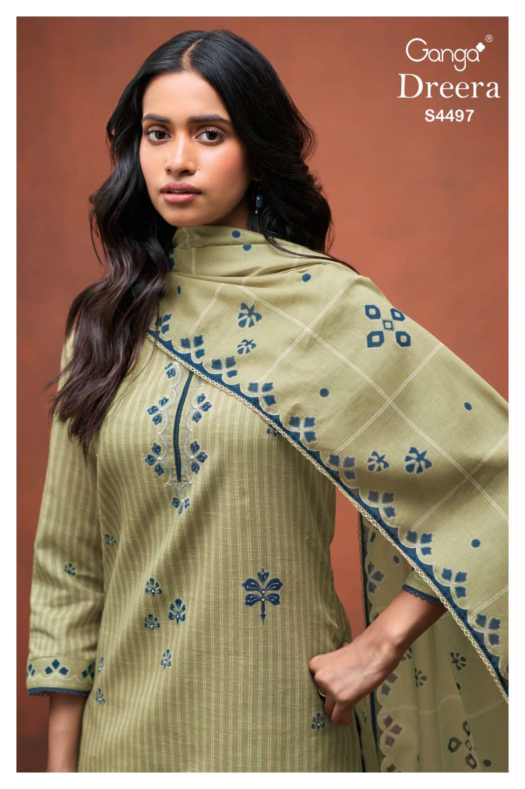 Ganga Fashion Dreera 4497