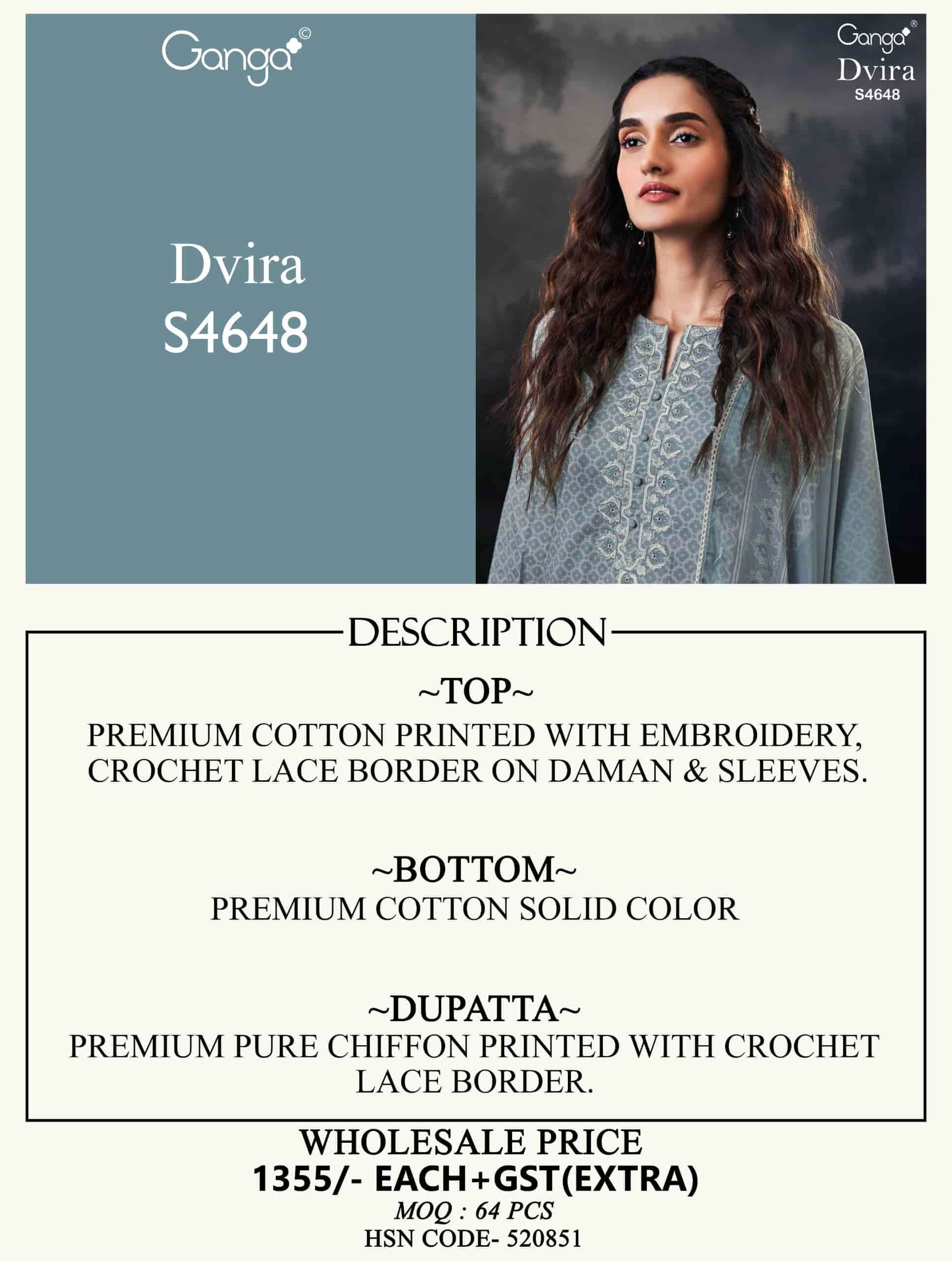 Ganga Dvira 4648 - Amrah Wholesale