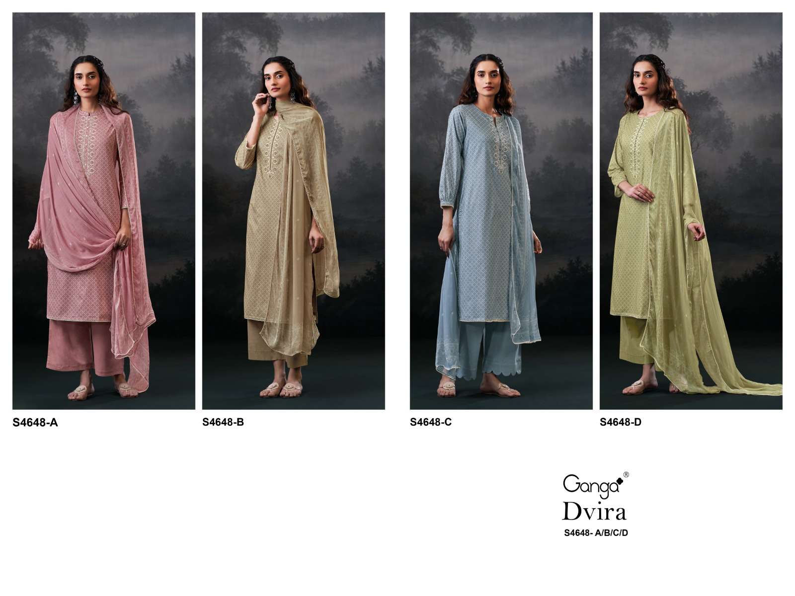 Ganga Dvira 4648 - Amrah Wholesale