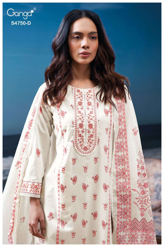 Ganga Fashion Eaelith 4750 Dress Material - Amrah Wholesale