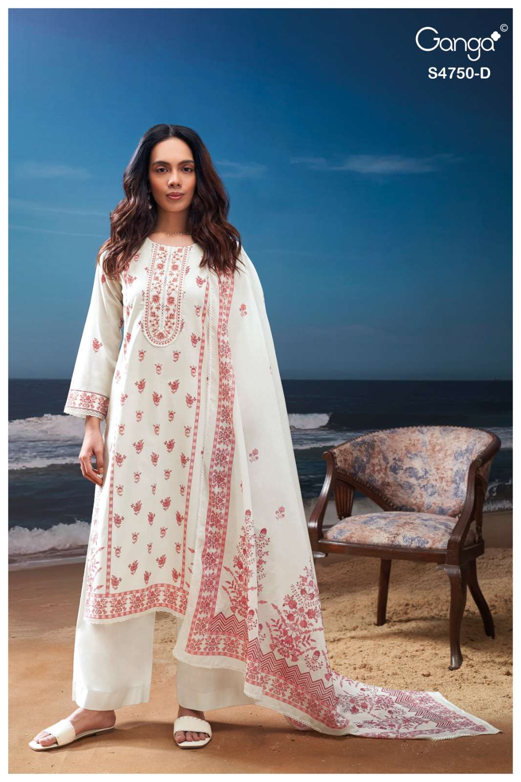 Ganga Fashion Eaelith 4750 Dress Material - Amrah Wholesale