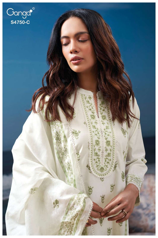Ganga Fashion Eaelith 4750 Dress Material - Amrah Wholesale