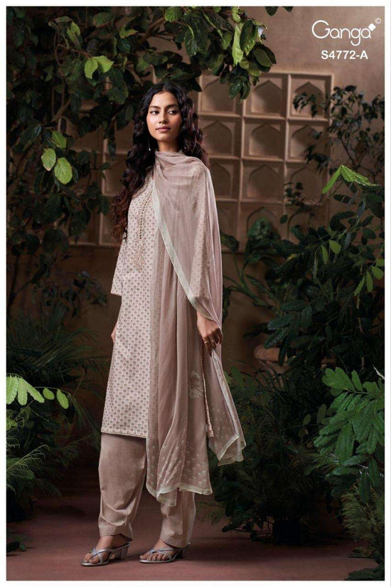 Ganga Fashion Eirelia 4772 Cotton Printed Dress Material - Amrah Wholesale