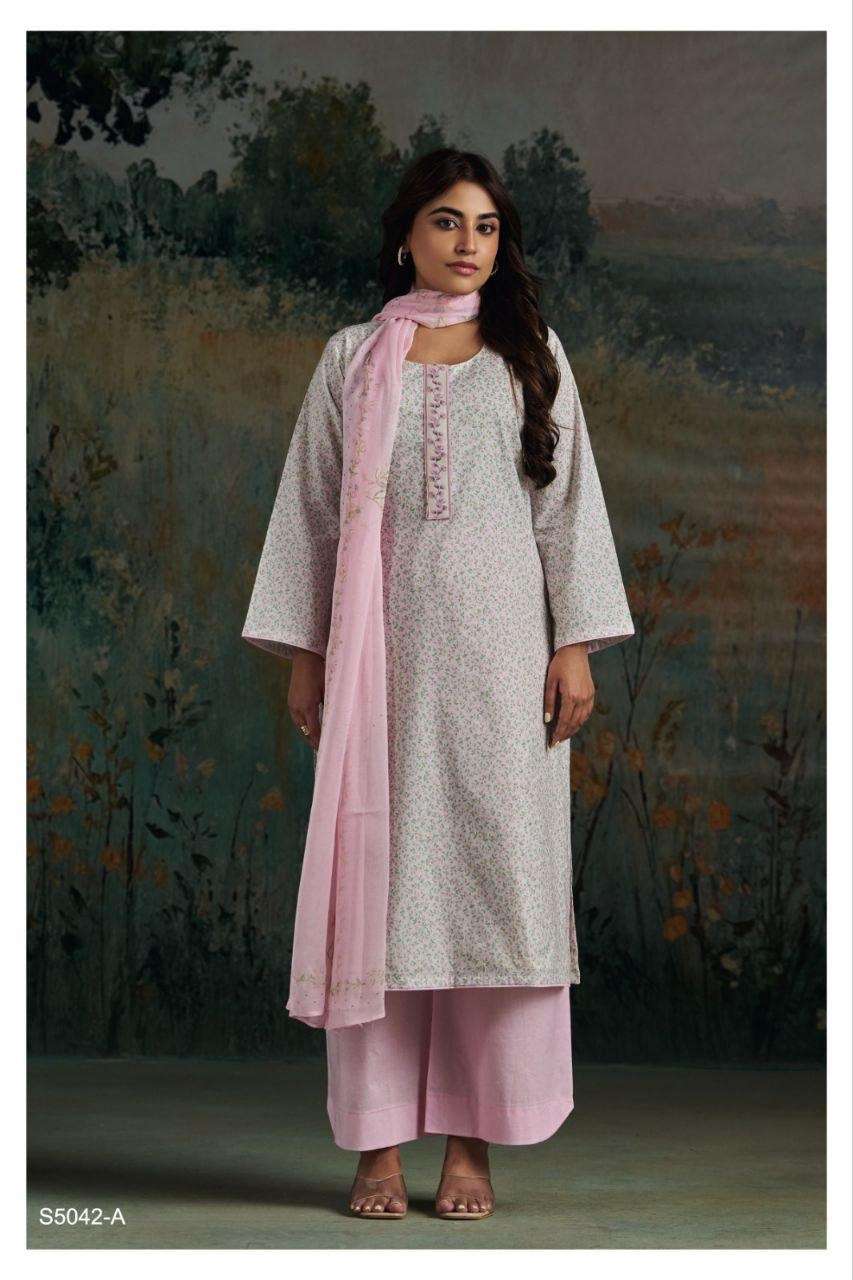 Ganga Fashion Ekanta 5042 Premium Cotton Dress Material