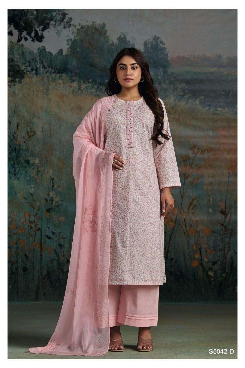 Ganga Fashion Ekanta 5042 Premium Cotton Dress Material