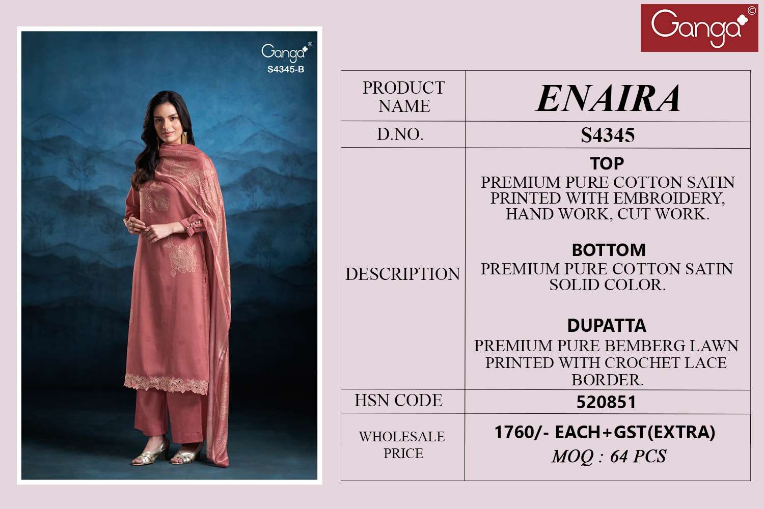 Ganga Fashion Enaira 4345