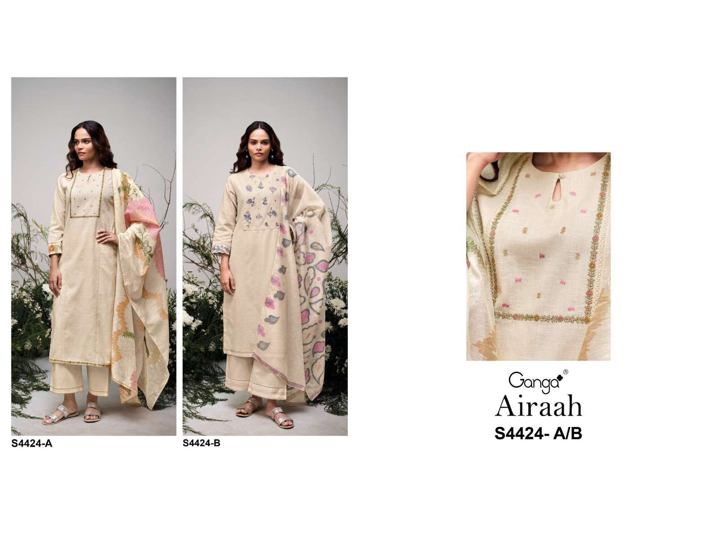 Ganga Fashion Airaah 4424