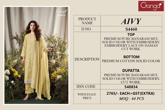 Ganga Fashion Aivy 4460 - Amrah Wholesale