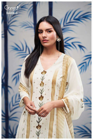 Ganga Fashion Aleeza 4459 - Amrah Wholesale