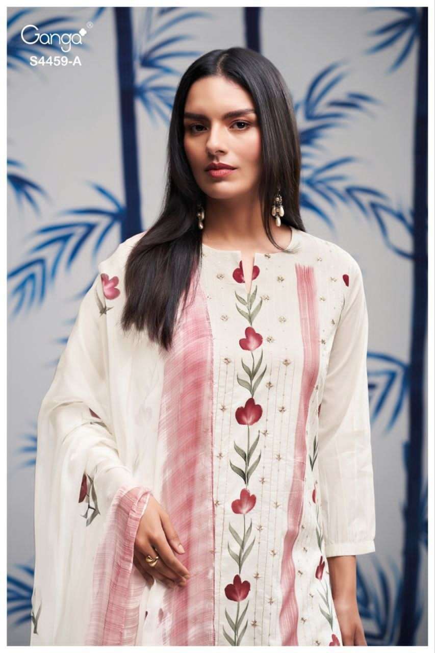 Ganga Fashion Aleeza 4459 - Amrah Wholesale