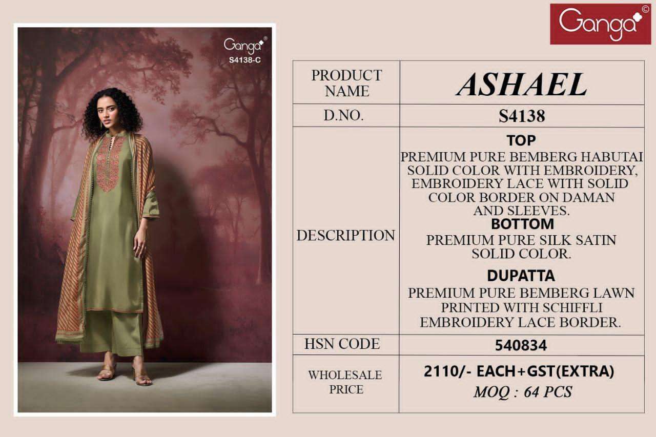 Ganga Fashion Ashael 4138