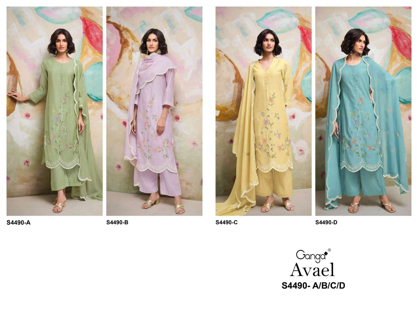Ganga Fashion Avael 4490