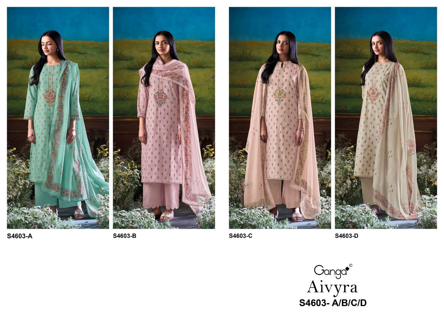 Ganga Fashion Aviyra 4603 - Amrah Wholesale