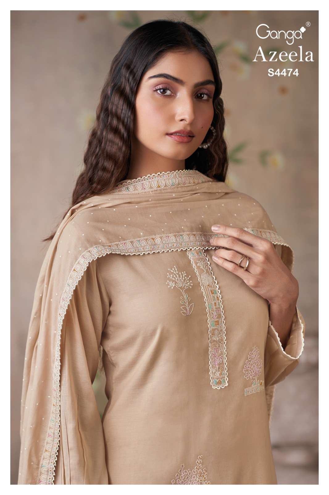 Ganga Fashion Azeela 4474 - Amrah Wholesale