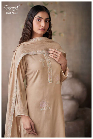 Ganga Fashion Azeela 4474 - Amrah Wholesale