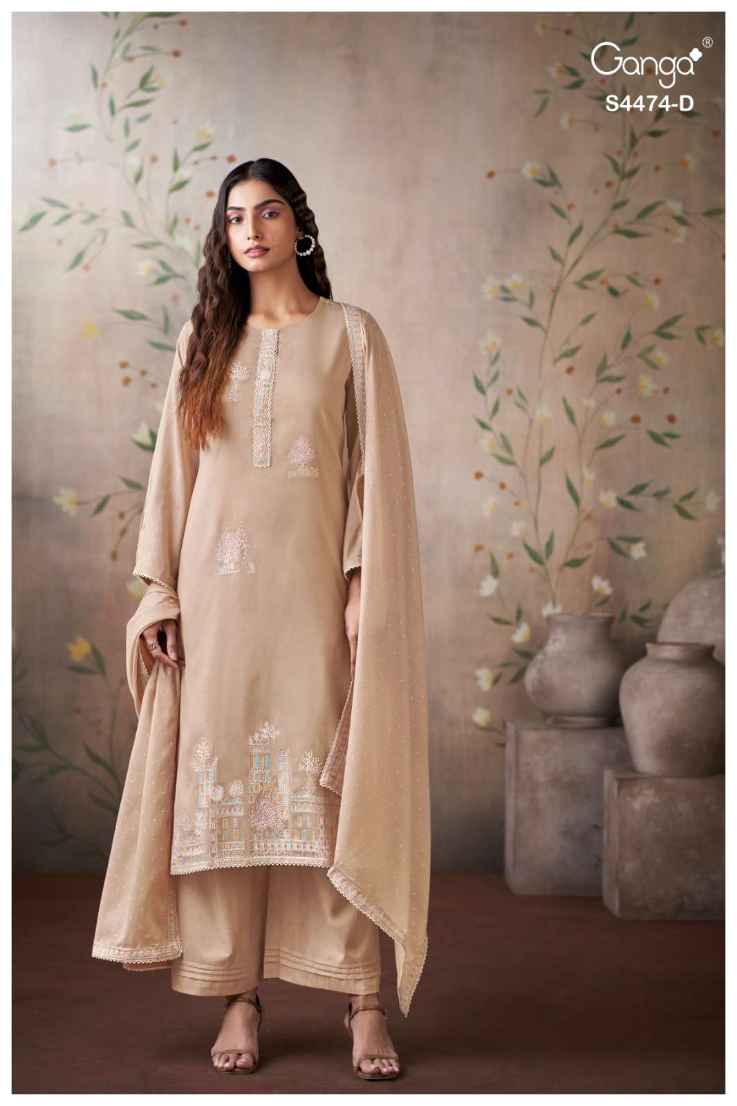Ganga Fashion Azeela 4474 - Amrah Wholesale