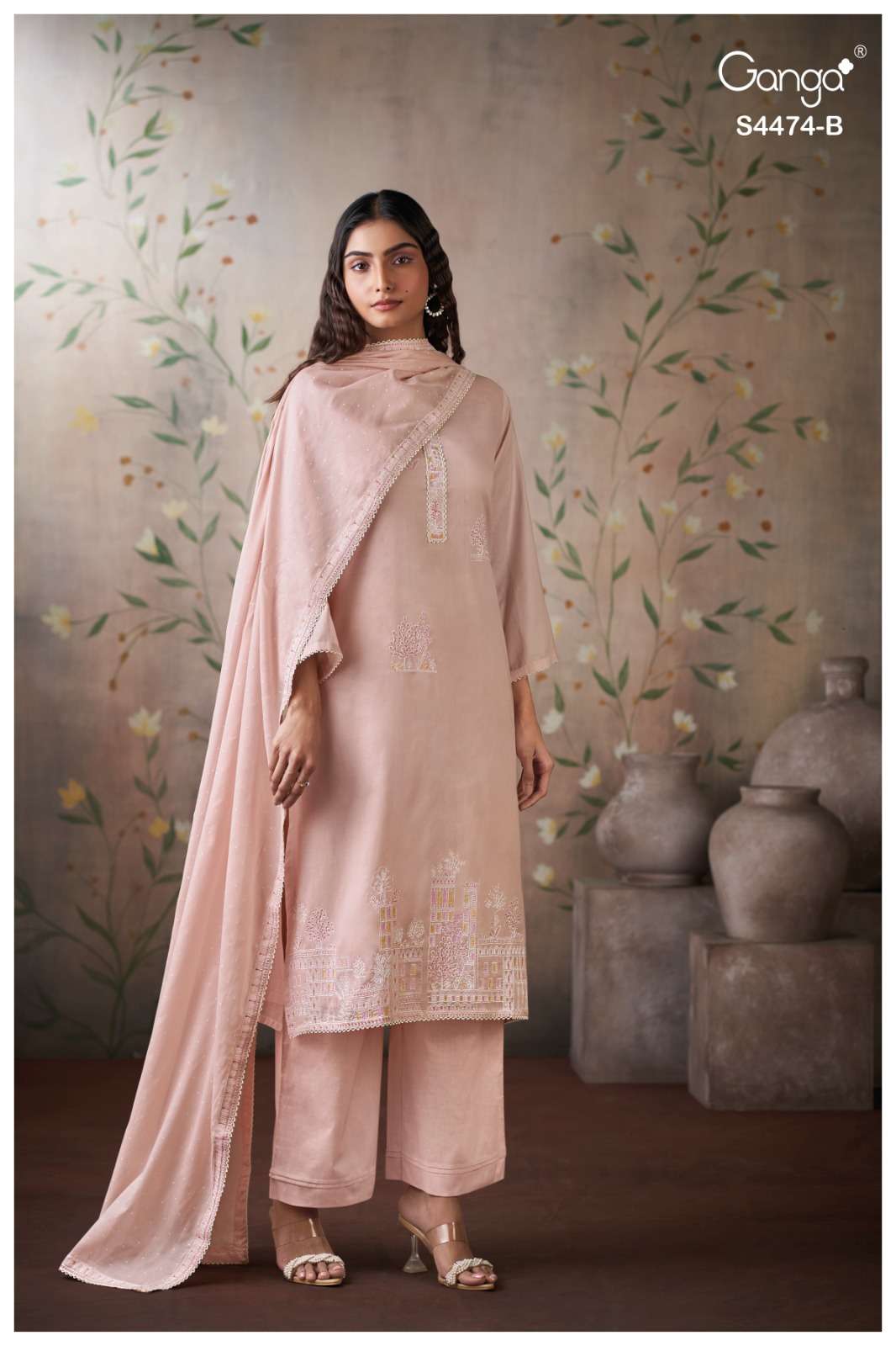 Ganga Fashion Azeela 4474 - Amrah Wholesale