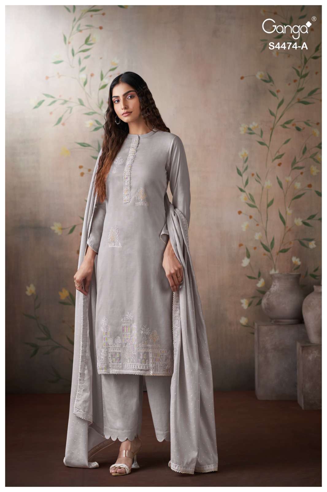 Ganga Fashion Azeela 4474 - Amrah Wholesale
