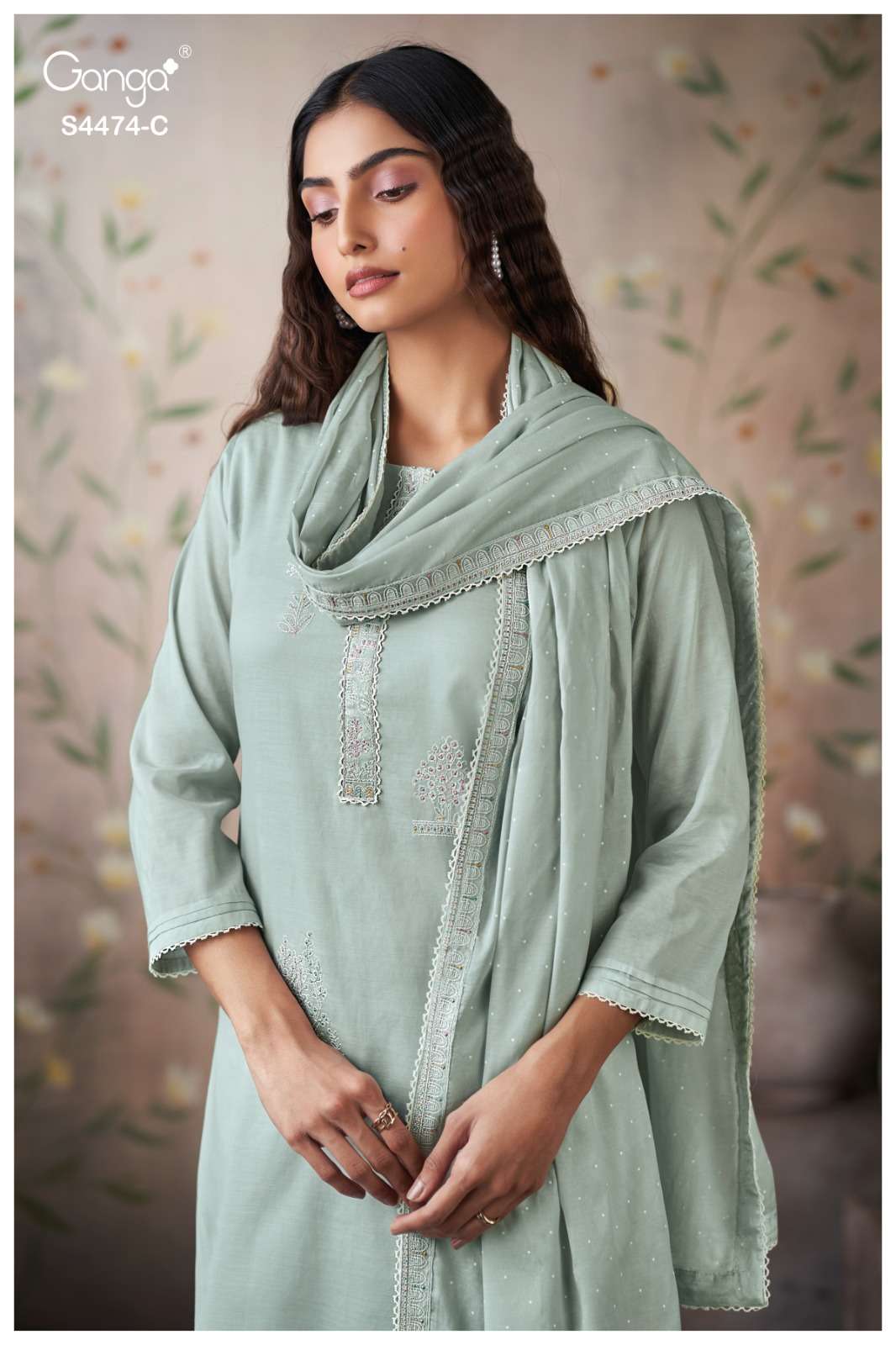 Ganga Fashion Azeela 4474 - Amrah Wholesale