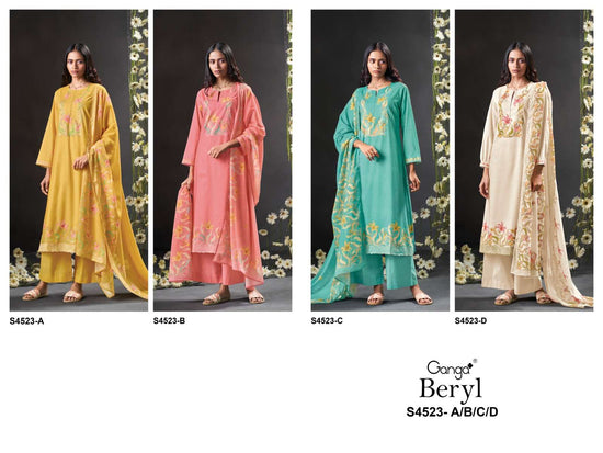 Ganga Fashion Beryl 4523 - Amrah Wholesale
