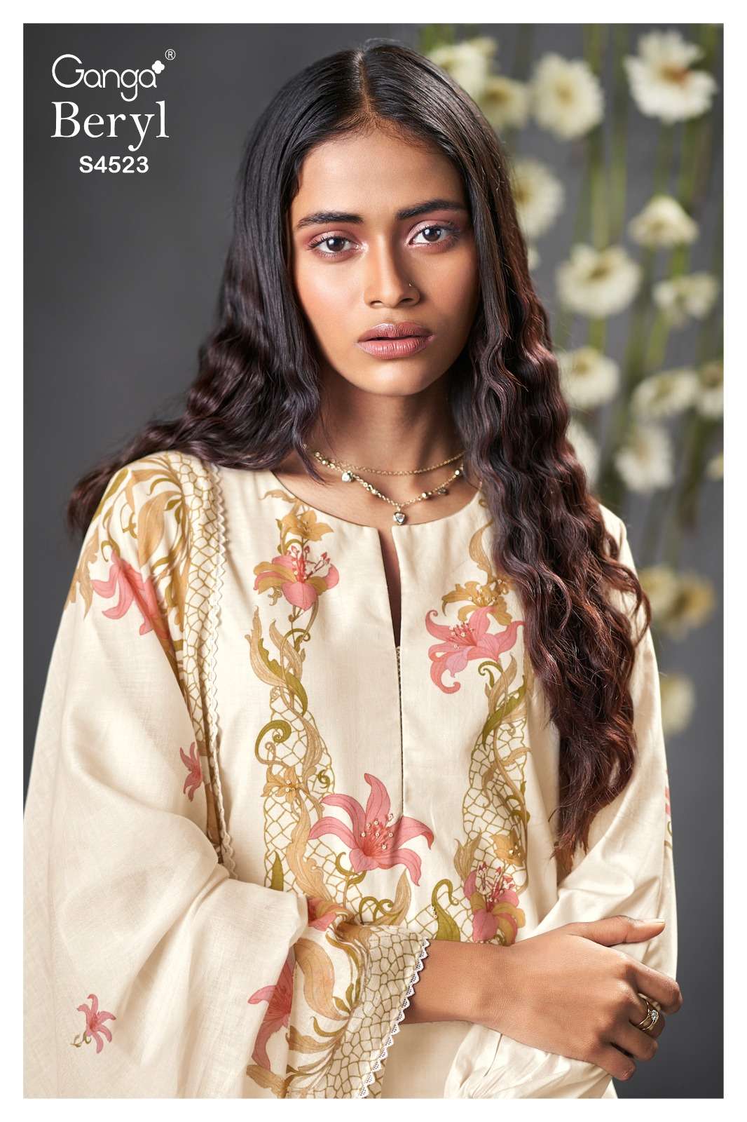 Ganga Fashion Beryl 4523 - Amrah Wholesale