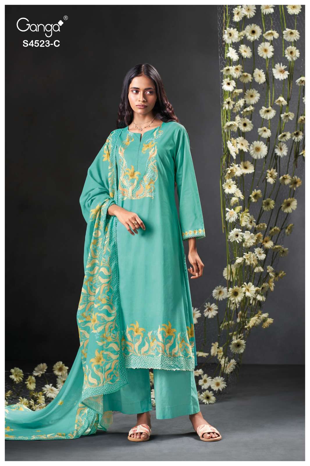 Ganga Fashion Beryl 4523 - Amrah Wholesale