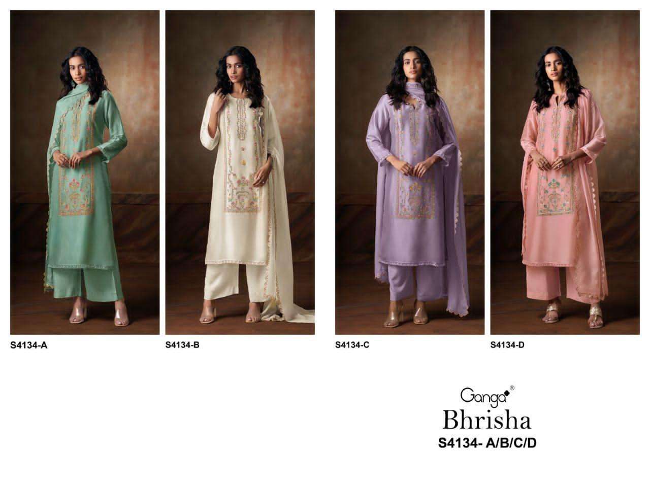 Ganga Fashion Bhrisha 4134