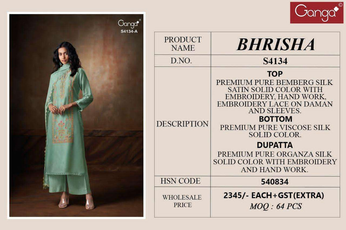 Ganga Fashion Bhrisha 4134
