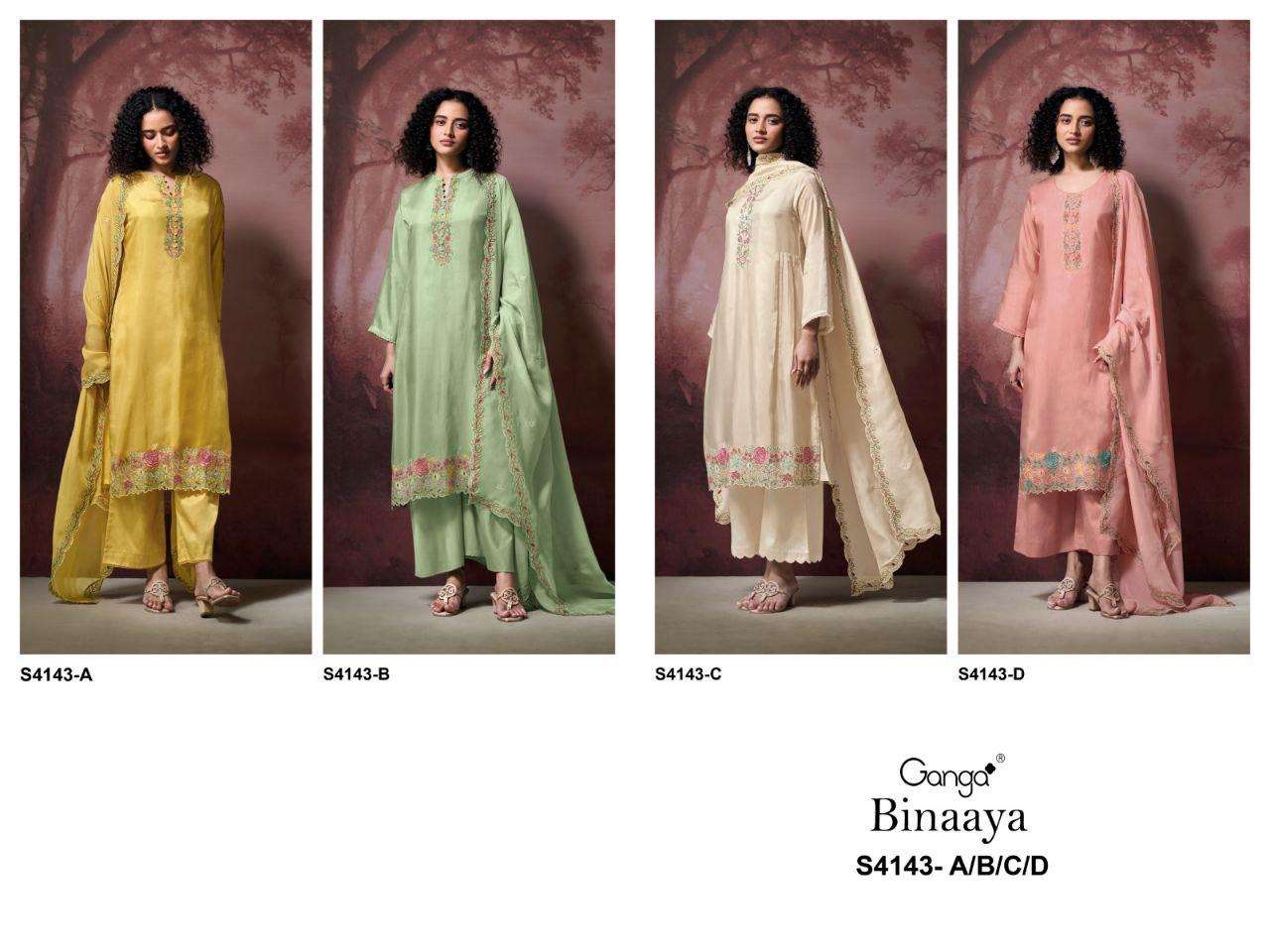 Ganga Fashion Binaaya 4143