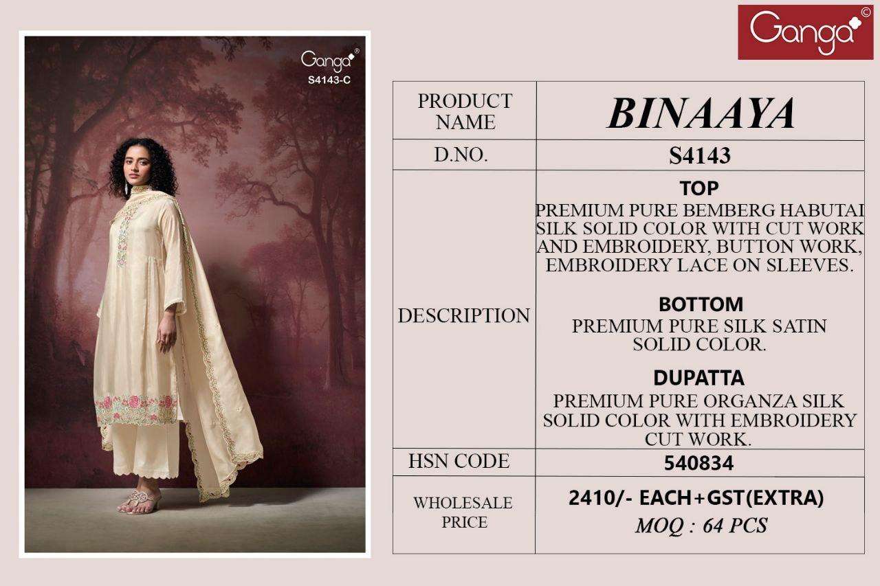 Ganga Fashion Binaaya 4143