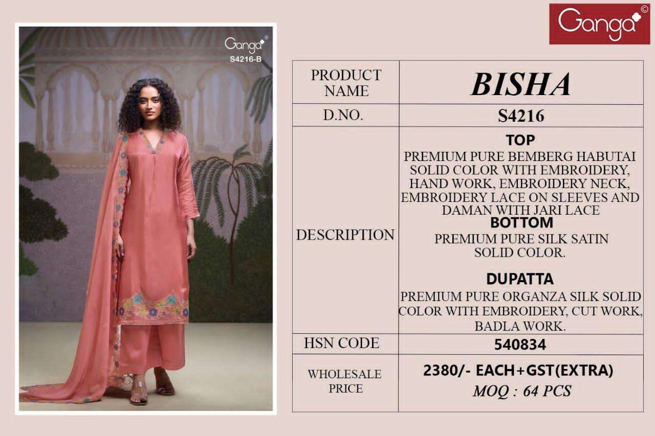 Ganga Fashion Bisha 4216
