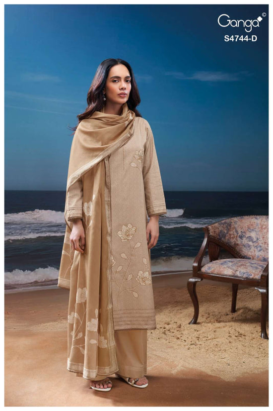 Ganga Fashion Bivana 4744 Fancy Cotton Dress Material - Amrah Wholesale