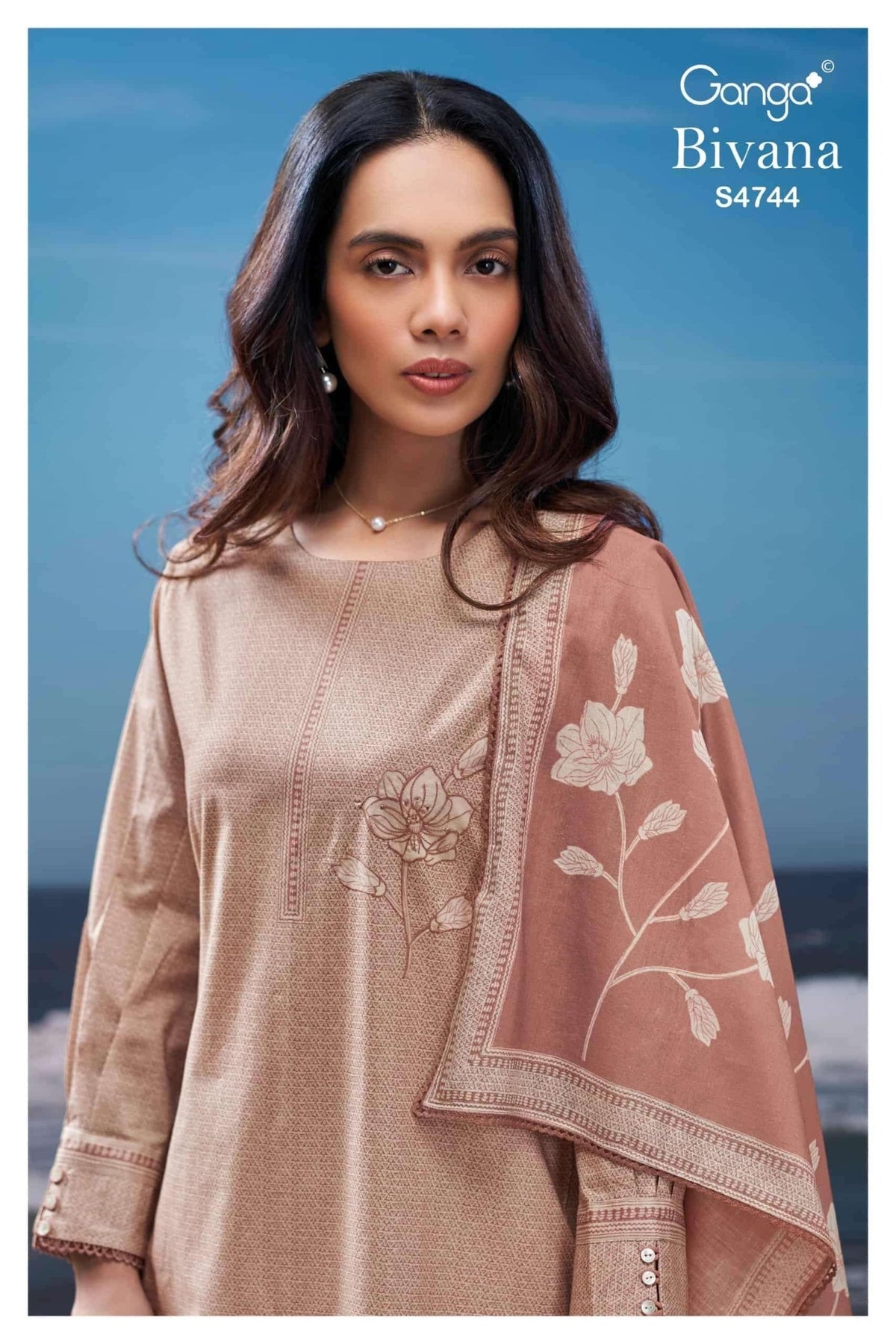 Ganga Fashion Bivana 4744 Fancy Cotton Dress Material - Amrah Wholesale