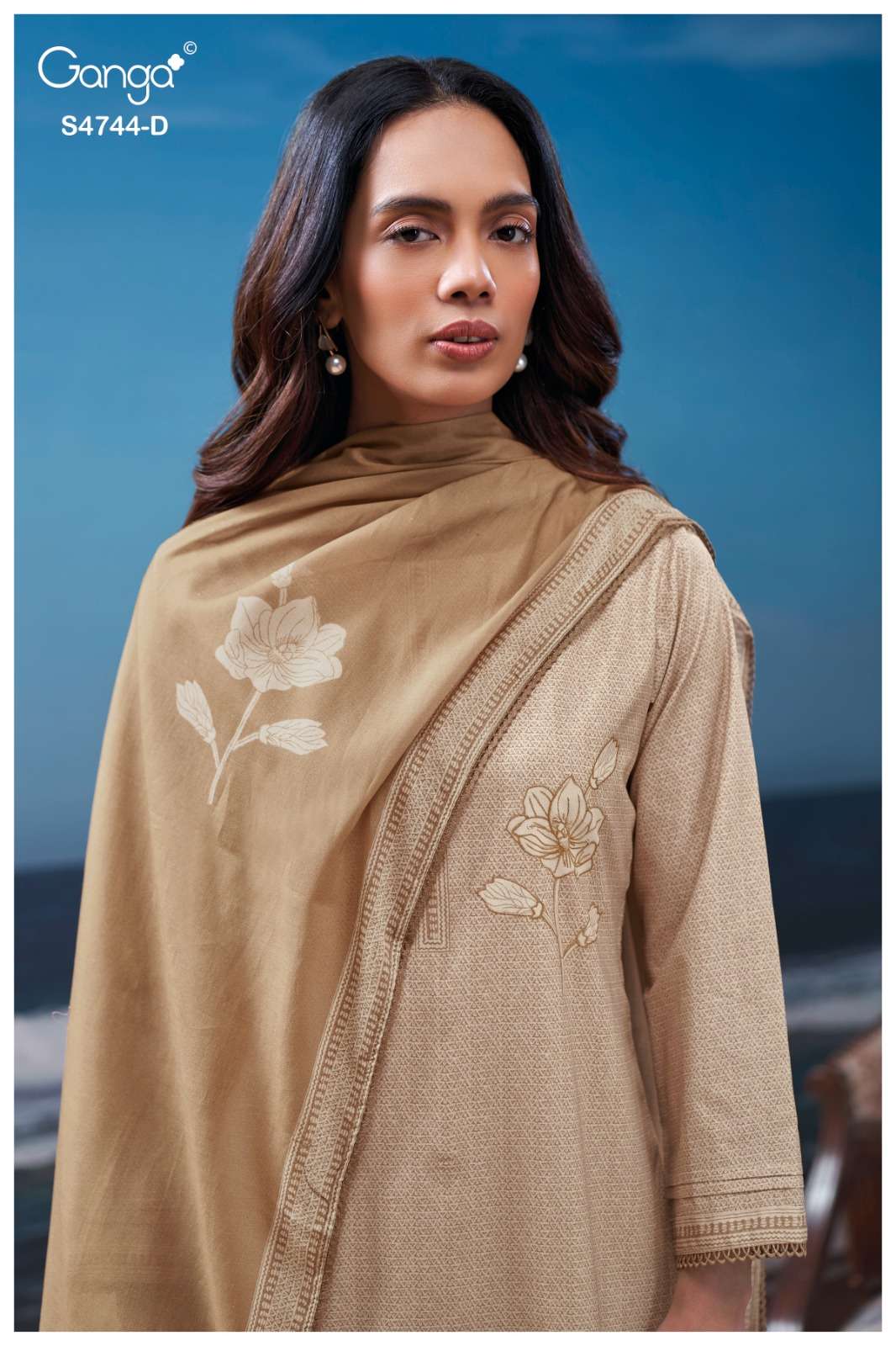Ganga Fashion Bivana 4744 Fancy Cotton Dress Material - Amrah Wholesale