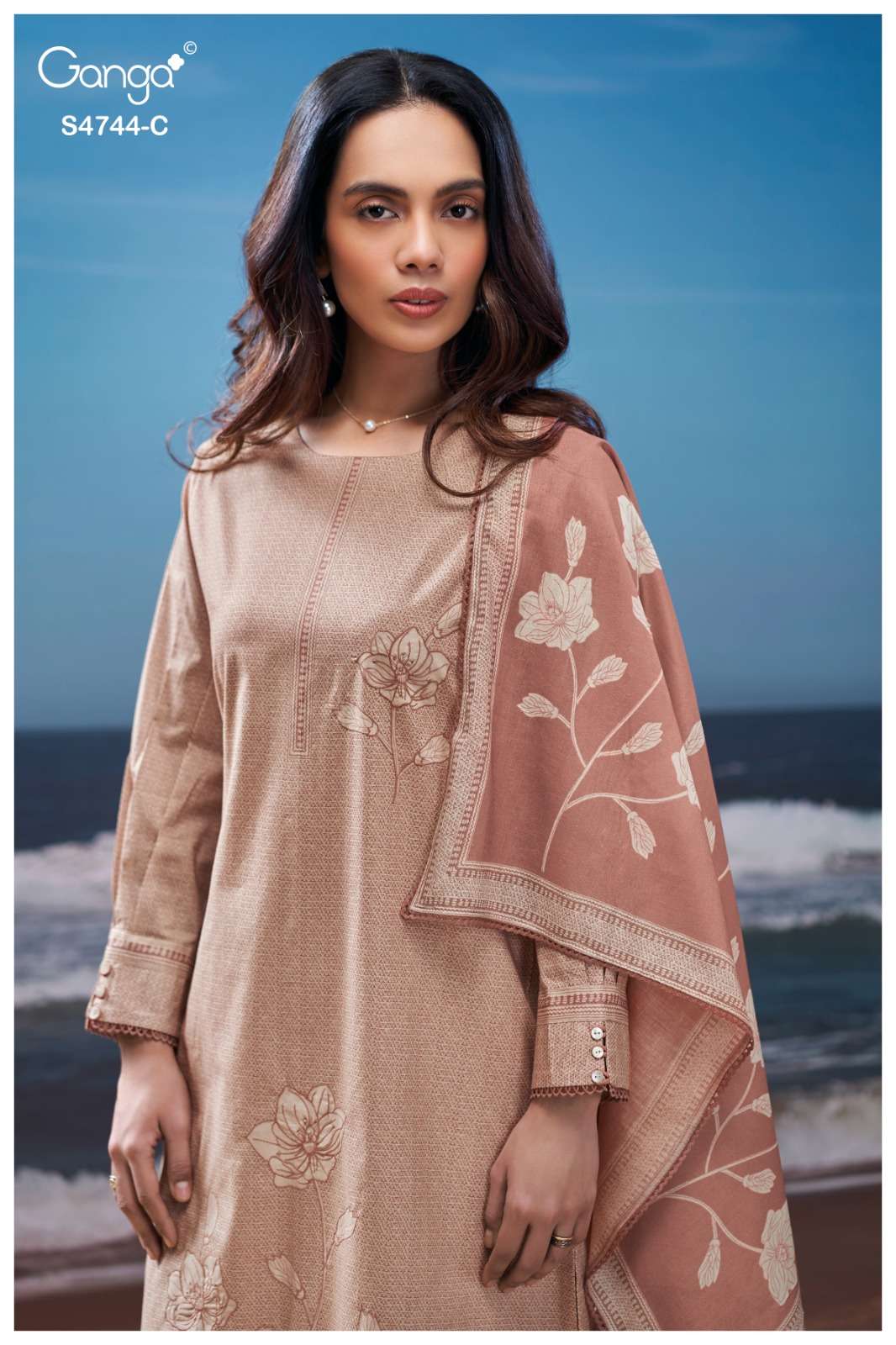 Ganga Fashion Bivana 4744 Fancy Cotton Dress Material - Amrah Wholesale